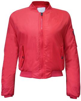 Slim Fit Womens Woven Jacket Stand Collar Type For Winter 100% Polyester Lining