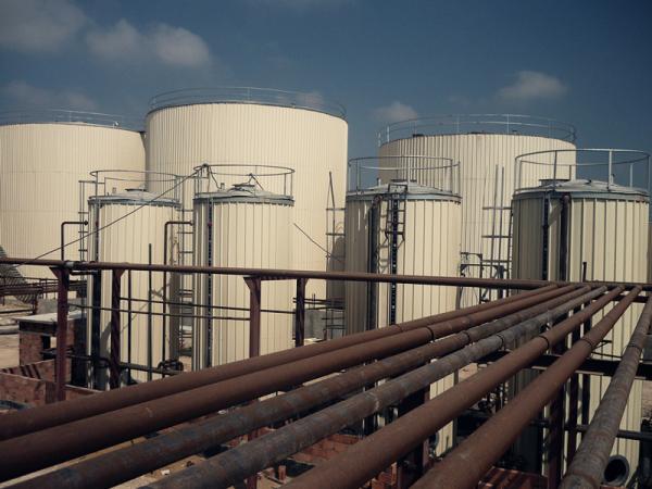 Large Capacity Bitumen Storage Tank  Up To 12000 M3 Hot Oil Coils Heating