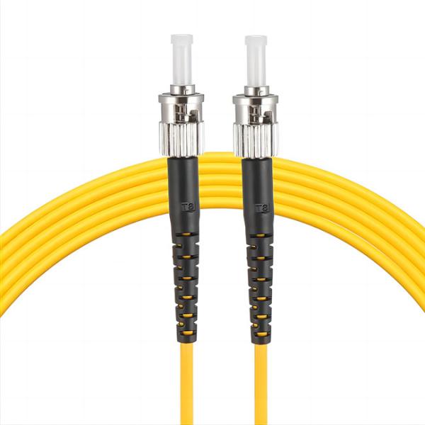 Simplex 3.0mm  PVC LSZH OFNR ST - ST Singlemode Fiber Patch Cord