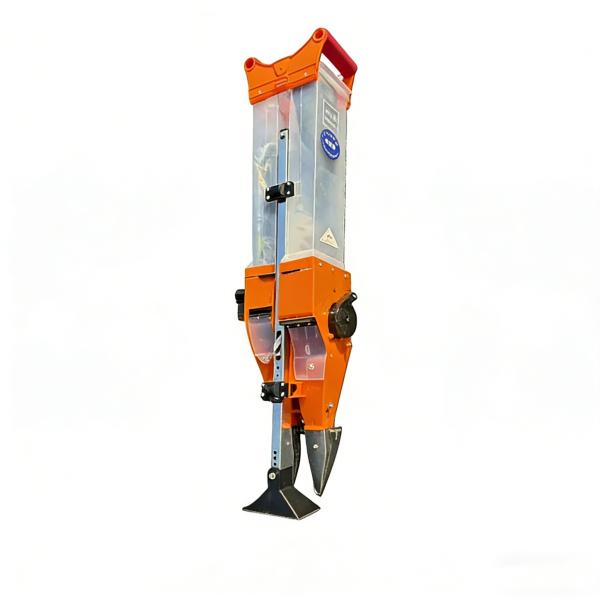 Portable Manual Seeder with ABS Plastic and Stainless Steel Construction for Dual Functionality and Adjustable Duckbill Depth