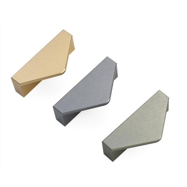 OEM Customized Golden Aluminum Cabinet Handles 60mm For Furniture Door