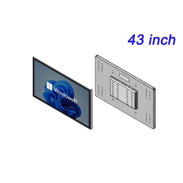43-Inch Windows Embedded Screen for Smart Infrastructure, Stadium Displays, Immersive Advertising, and Control Centers