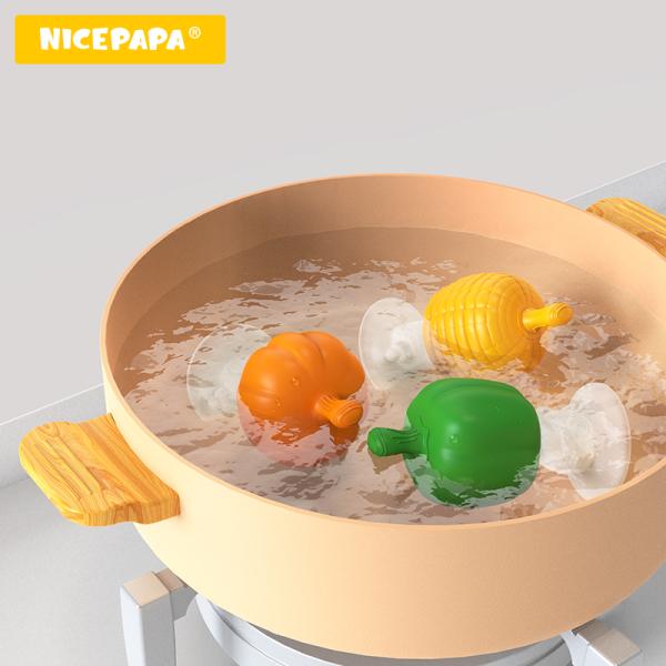 PVC силикона игрушек прорезывания зубов младенца овоща томата свободный для девушки мальчика