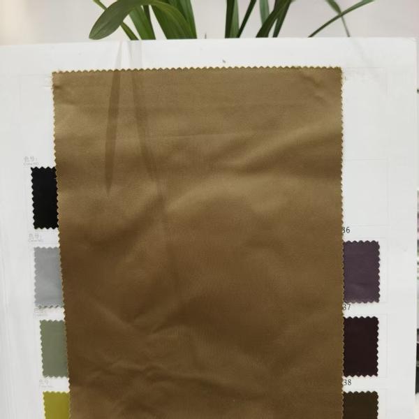 Breathable Comfortable Polyester Apparel Fabric 235GSM Prom Dress Fabric