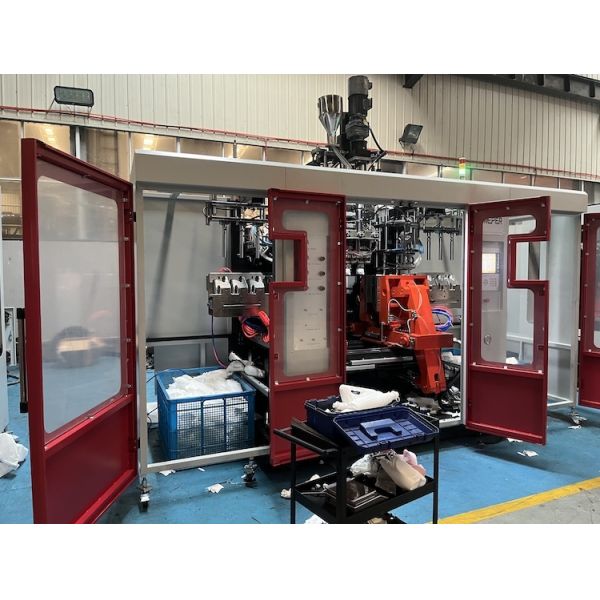 PE and PP Applicable Materials Automatic Blow Moulding Machine Economical IML Capable Equipment for Plastic Container Production