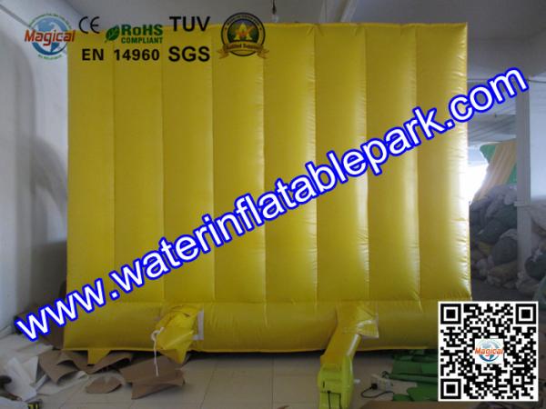 Velcro Wall Inflatable Sport Games ,  Children Inflatable Sticky Wall