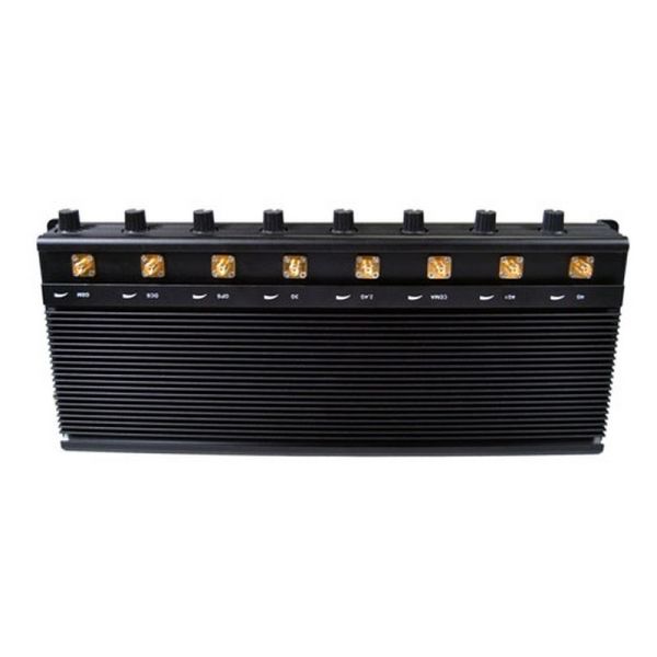 8CH Desktop Jammer Adjustable Frequency 2G 3G 4G 5G Mobile Phone Signal Detector