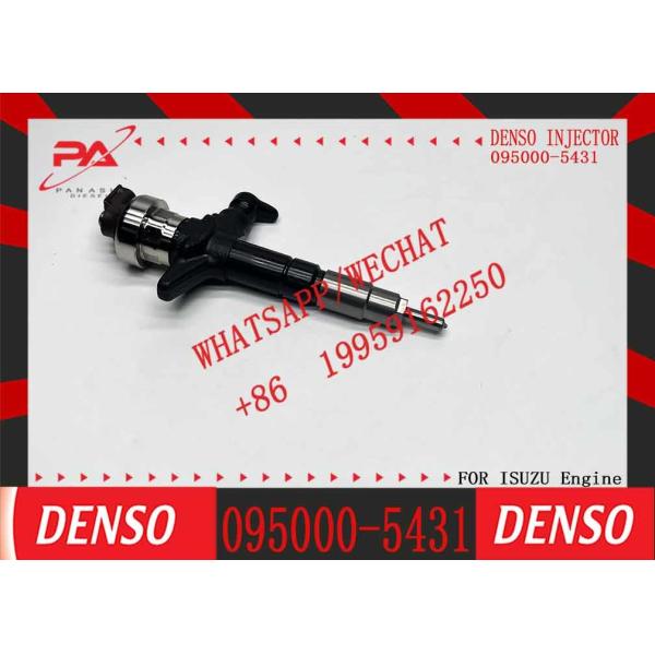 Venta caliente de inyector de combustible diesel Assy 095000-5430 095000-5431 095000-5434 095000-5435 8973113725 8-97311372-5 para 4JJ1