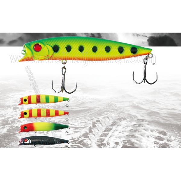 New design best sale 14.5g 11cm plastic wobber fishing lure