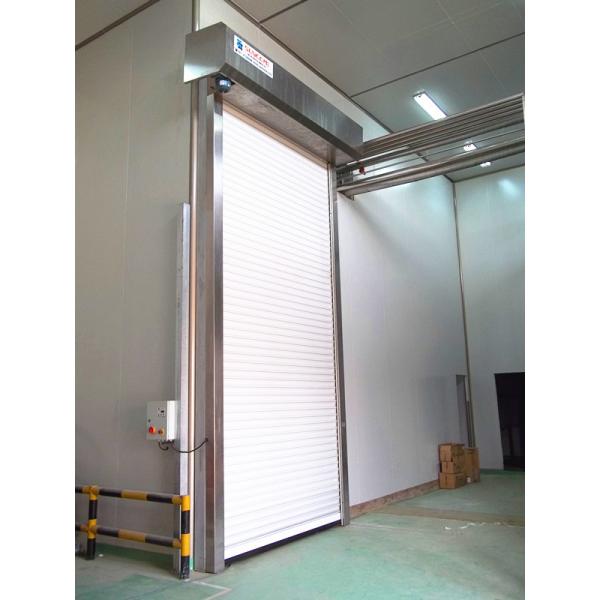 5000 мм*5000 мм Внешняя промышленная дверь безопасности с переменным током 380 В 3 фазы 50 Гц