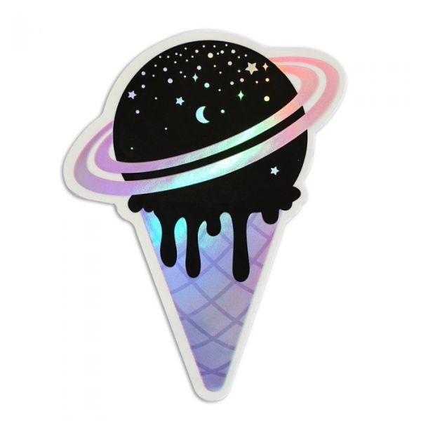 Custom Waterproof Food Kiss Cut Stickers For Ice Cream Van Truck