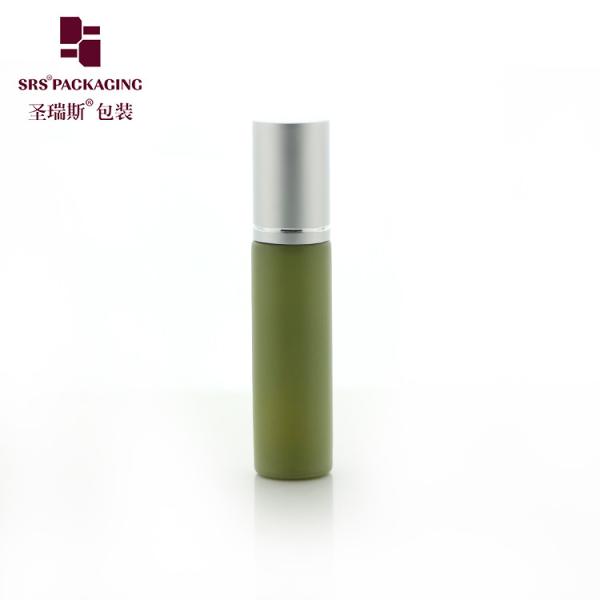 Customizable Walled Glass Roll On Bottle for Skincare Essences with Glass Ball