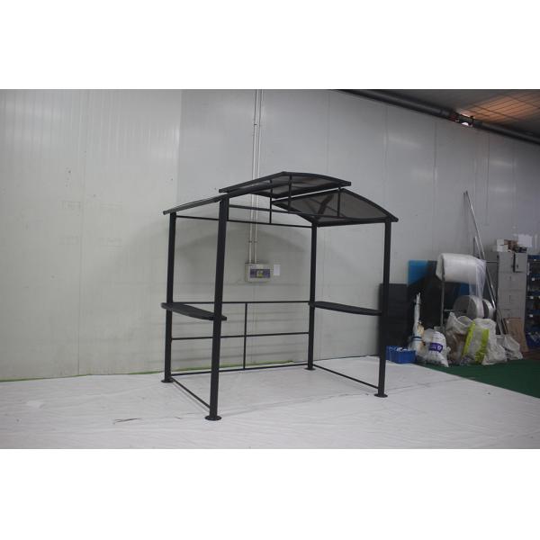 Folding BBQ Grill Pavilion Tent for Outdoor Shelter Canopy 2.36*1.52*2.36M Barbecue