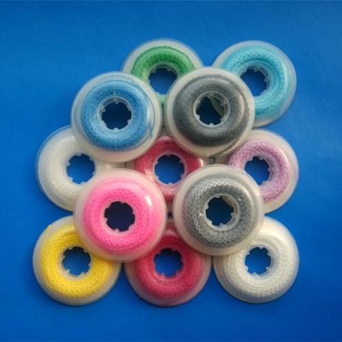 12 Colors Dental Teeth Braces Medical Grade / Ultra Elastic Orthodontic Power Chain