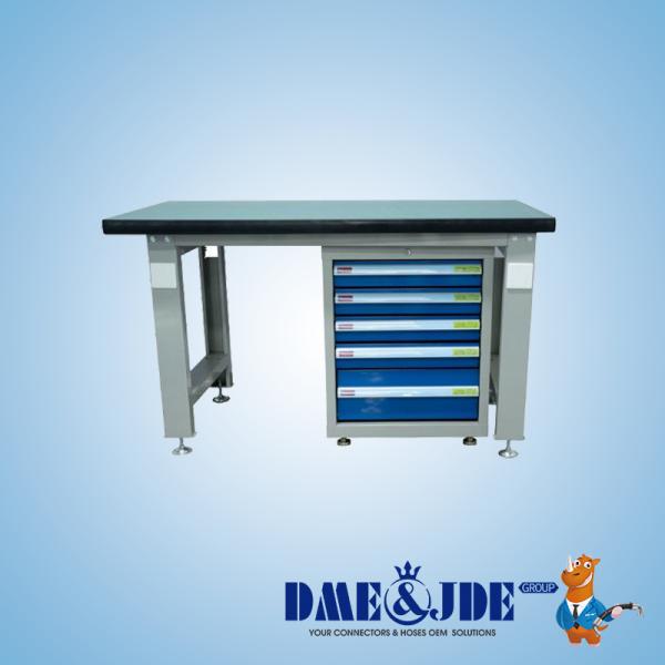 Nylon Handle PU Wheels  Turnover Carts DTF10 For Hose Assembly