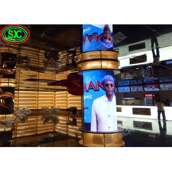 Die-Cast Aluminum Enclosure HD Flexible Module Indoor COB P2.5 P2 Flexible LED Module For Advertising Screen
