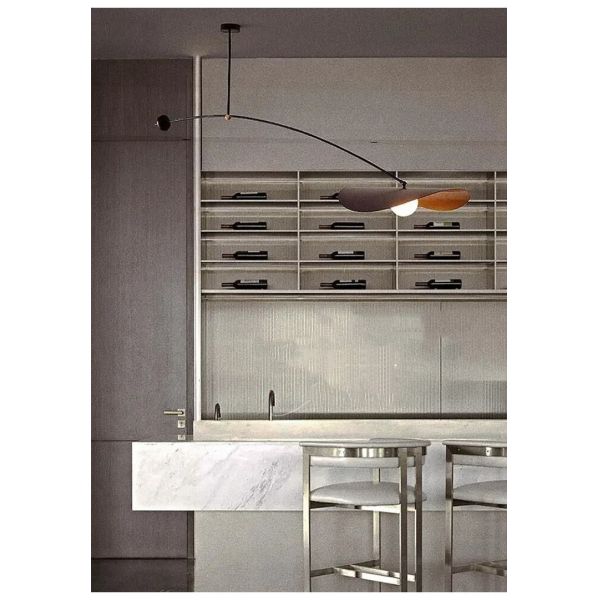 Minimalist Designer Led Chandelier Modern Creative Pendant Light （WH-AP-682）
