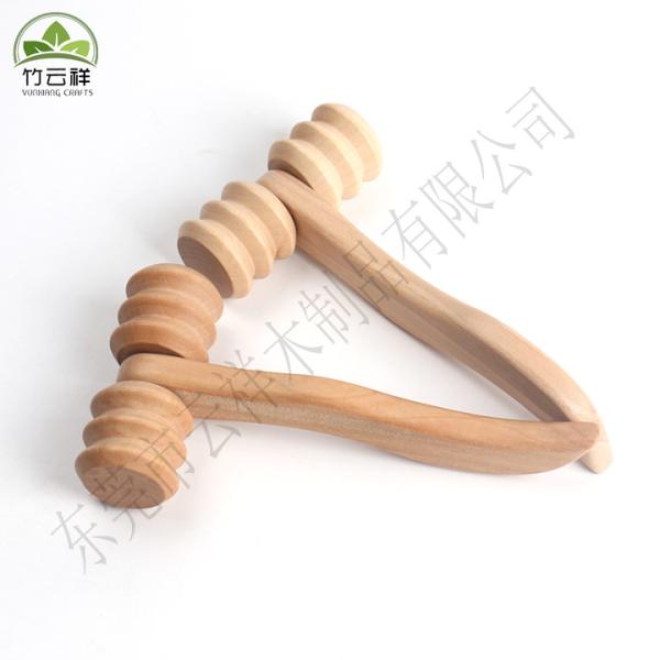 Handcraft wooden practical environmental high quality household goods wooden  roller tool massage stick bedroom
