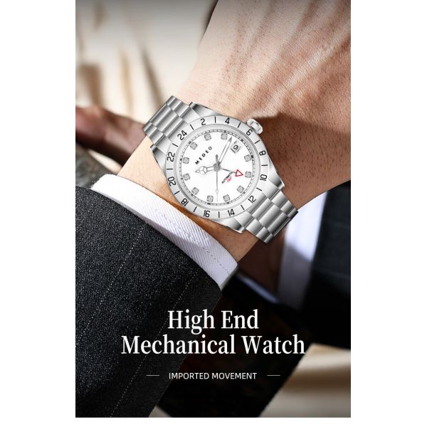 Men's Mechanical Watch · Water Resistant Luminous Diving Watch