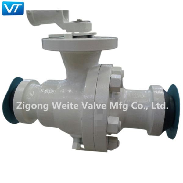A extremidade do aço carbono WCB soldou a válvula de bola 2 o produto químico 600LB resistente
