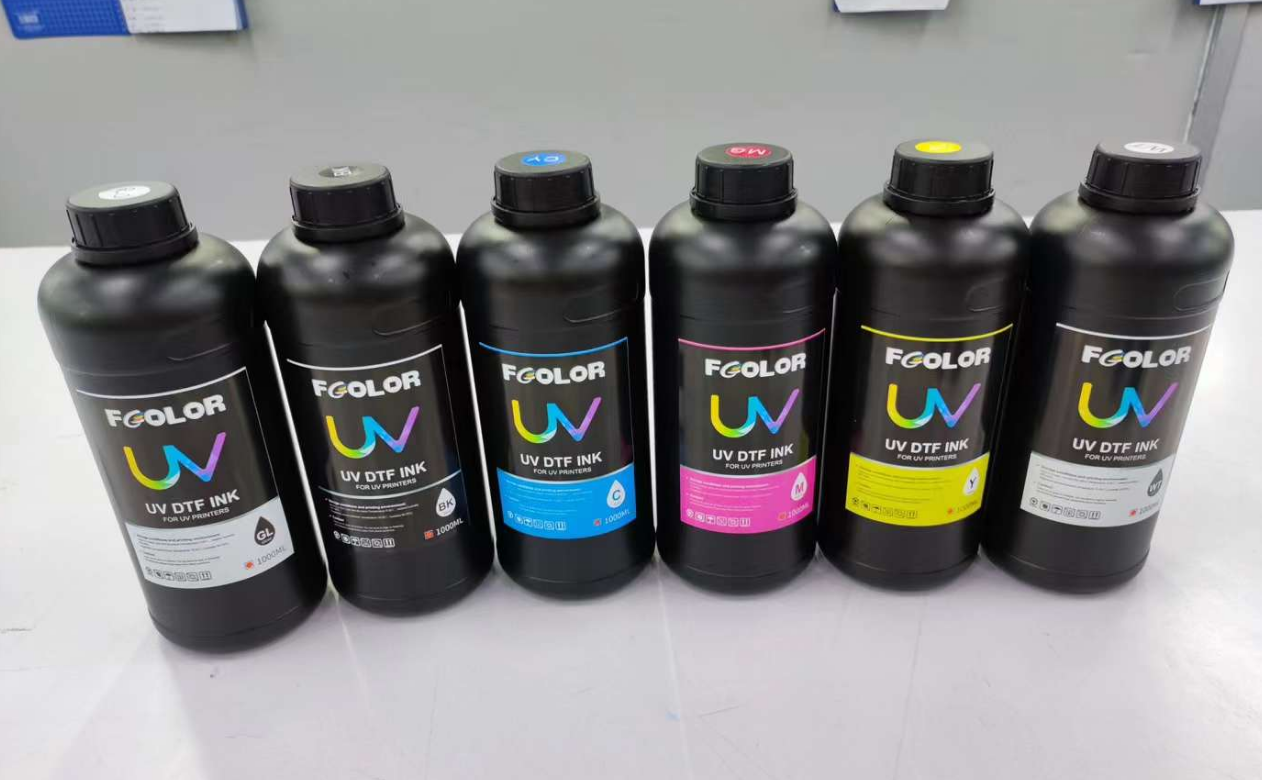 Factory High Quality Low Smell Uv Flatbed Printer Ink Fast Dry 1000ml UV Ink for Digital Printing on Epson DX5 DX7 XP600 TX800