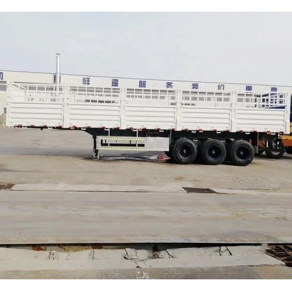 3-Axle 40-80 Ton Cargo Sidewall Livestock Fence Trailer Semi-Trailer for Requirements