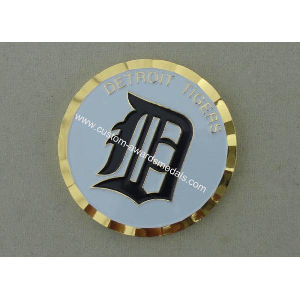 Diamond Cut Edge Bassket Ball Coin Brass Stamped Box Packing