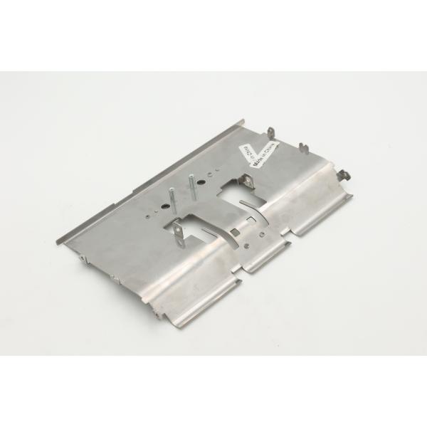 SECC galvanized sheet metal stamping parts for currency blocking bracket