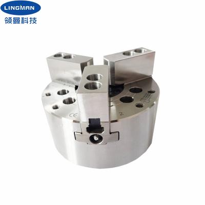 Cavidade Chuck Through Hole Hydraulic do torno da maxila da polegada 3 da máquina 4 do CNC