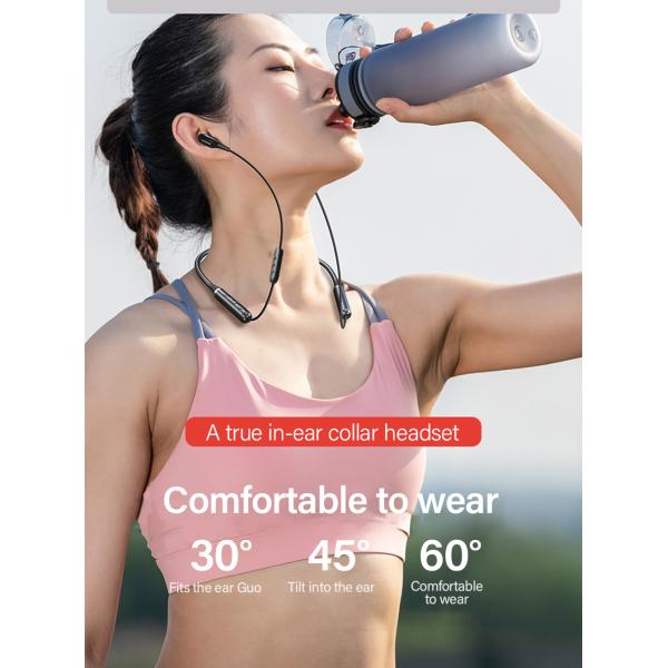 6H Talking 120 hours Noise  Wireless Neckband Bluetooth Earphones Headset