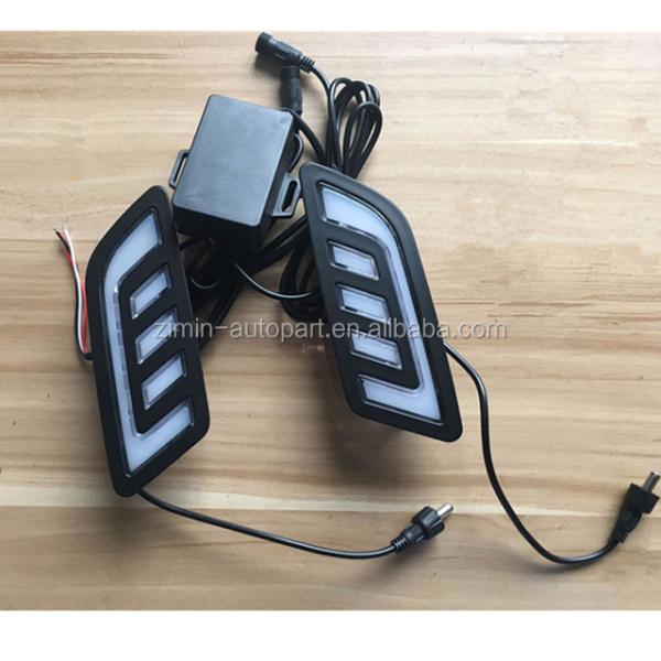 Ford Ranger 2016 Автомобильные световые аксессуары Модифицированный ДРЛ Дневной световой лампа