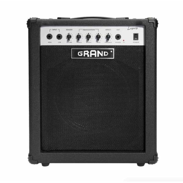 Grand Legacy 35W Solid State Bass Amplifier Combo in Black (BA-35)