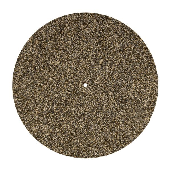12in Cork & Rubber Turntable Platter Mat for Records, Anti-Static, Shockproof and, Improve Sound Quality