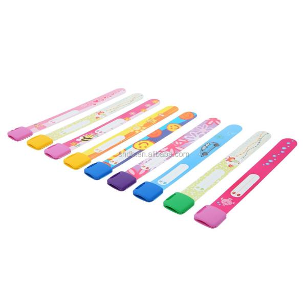 Custom Color Plating Writable Jewelry Type Bracelets for Kids Tracking Identification