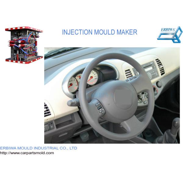 Custom Auto Trim Molding Car Interior Parts Injection Mold For Nissan Micra120 Driver Airbag Cover