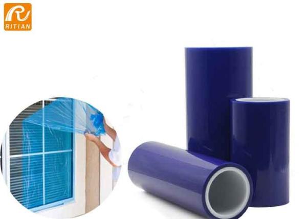 Anti UV Heat Window Masking Film Poly Window Protection Film For Car Construction