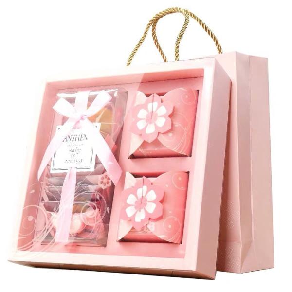 Customized Logo Eco Friendly Food Packaging 23*23*5cm Card Paper Material