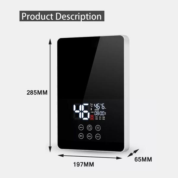 Small Portable Instant Hot Water Heater Wall Mounted 6000W For Bathroom