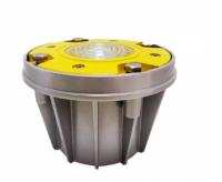 Heliporto 100cd branco que aterra apontando luzes do ponto