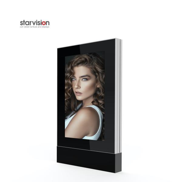 65Inch 2500cd/m2 OOH Display Floor Mount Double Sided Digital Displays