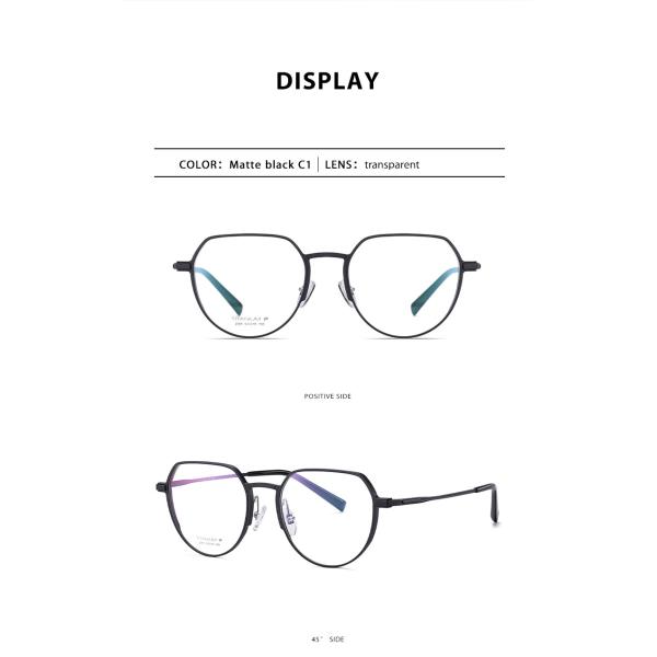 Алюминиевые стекла рамки титана магния, изготовленный на заказ объектив вокруг стекел рецепта