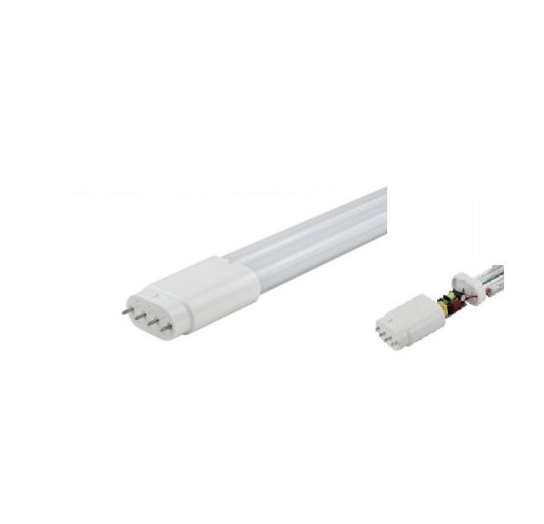 Compatible electronic rectifier type A+B 6W 9W2G11 led tube light wirh smd 2835 led AC85-277V 3 years warranty