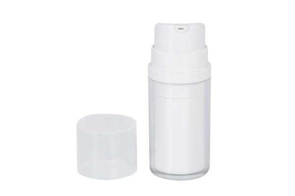 Cylinder Acrylic Matte Airless Vacuum Pump Bottle Lotion Container Cosmetic Bottle