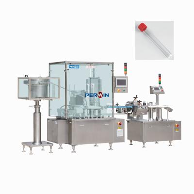 Garrafas Min Aseptic Filling Machine do tubo 1ml 75 do parafuso