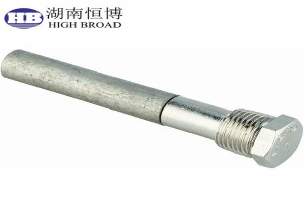 Ânodo de alumínio Rod do aquecedor de água 9-1/2” com tomada de aço inoxidável NPT 3/4