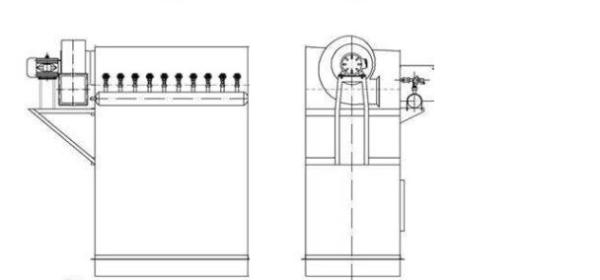 ISO9001 SANKON Dust Collecting Machine