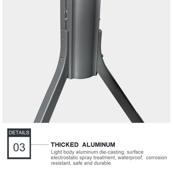 Garden Lamp 30W 3000-6000K IP65 600*600*390MM 5KG 140-76MM 3-6M