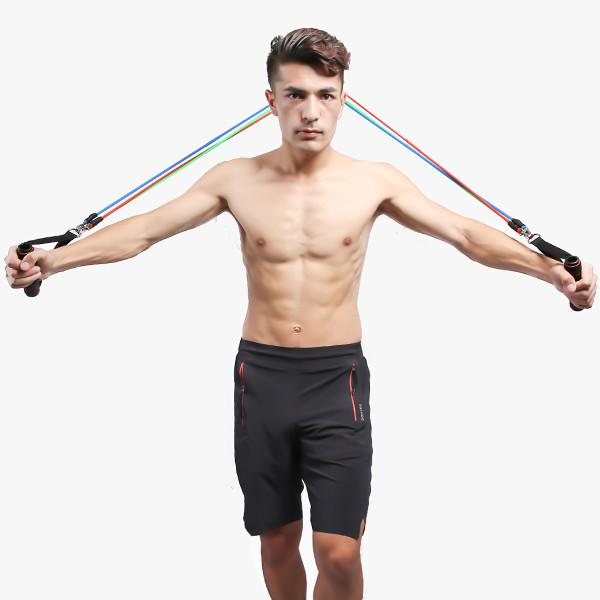 Latex Resistance Exercise Equipment 11pcs Body Sport Resistance Tube Kit