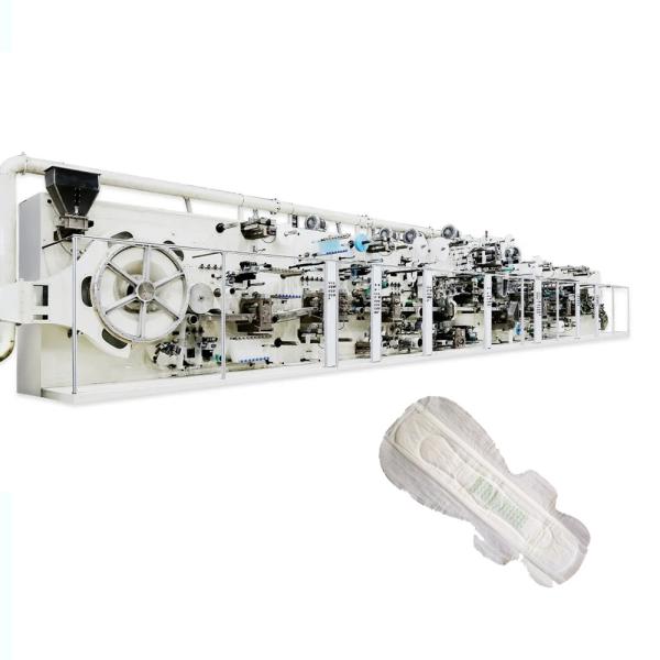 380V AC 180KW Ultra Thin Sanitary Napkin Production Line / Sanitary Napkin Production Unit