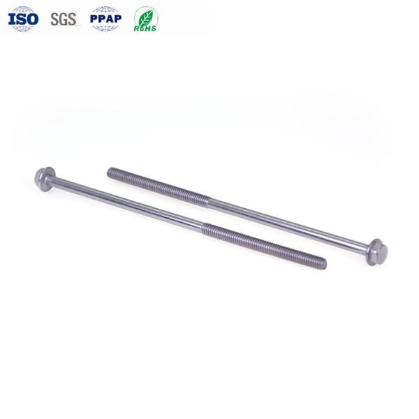 M8x300mm Hex Flange Bolt Stainless Steel A2-50 Grade